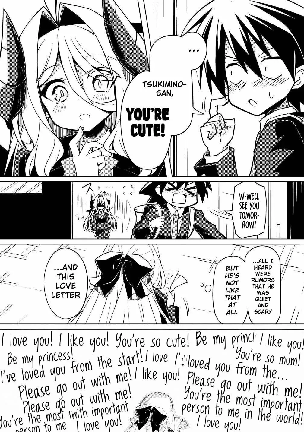 Tsukimino Karma wa Akumade Boku no Pet Nanoni Chapter 1 page 27 - 
