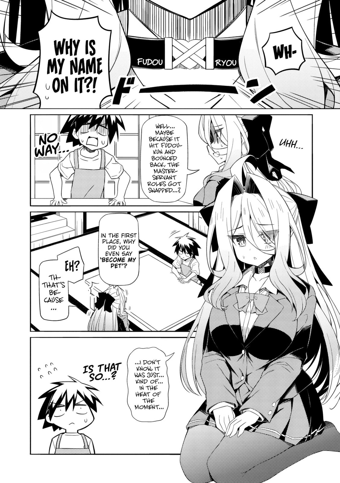 Tsukimino Karma wa Akumade Boku no Pet Nanoni Chapter 2 page 6 - 