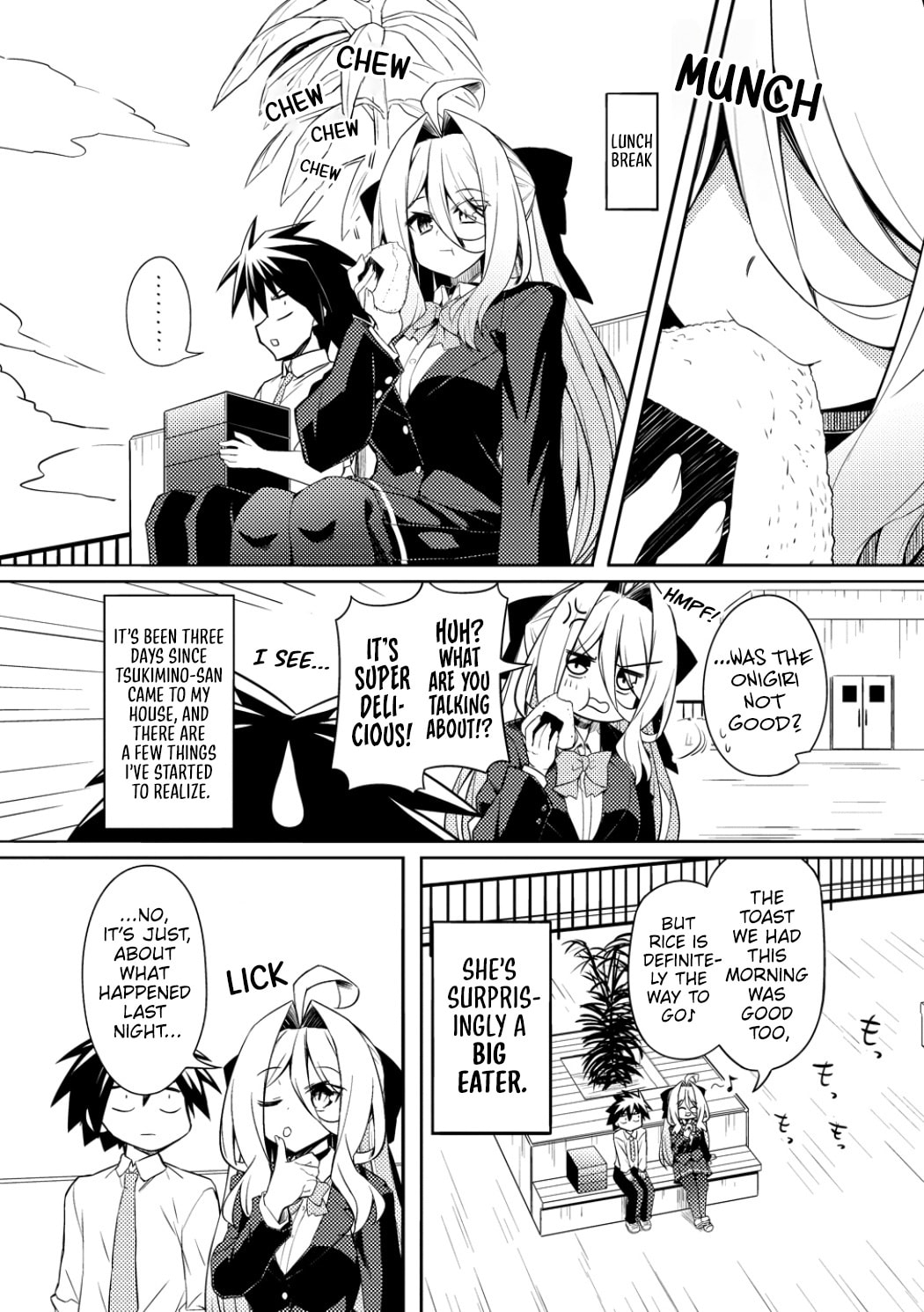 Tsukimino Karma wa Akumade Boku no Pet Nanoni Chapter 3 page 6 - 