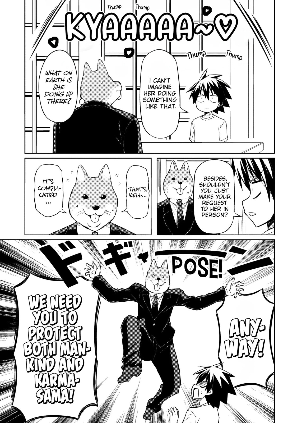 Tsukimino Karma wa Akumade Boku no Pet Nanoni Chapter 4 page 8 - 