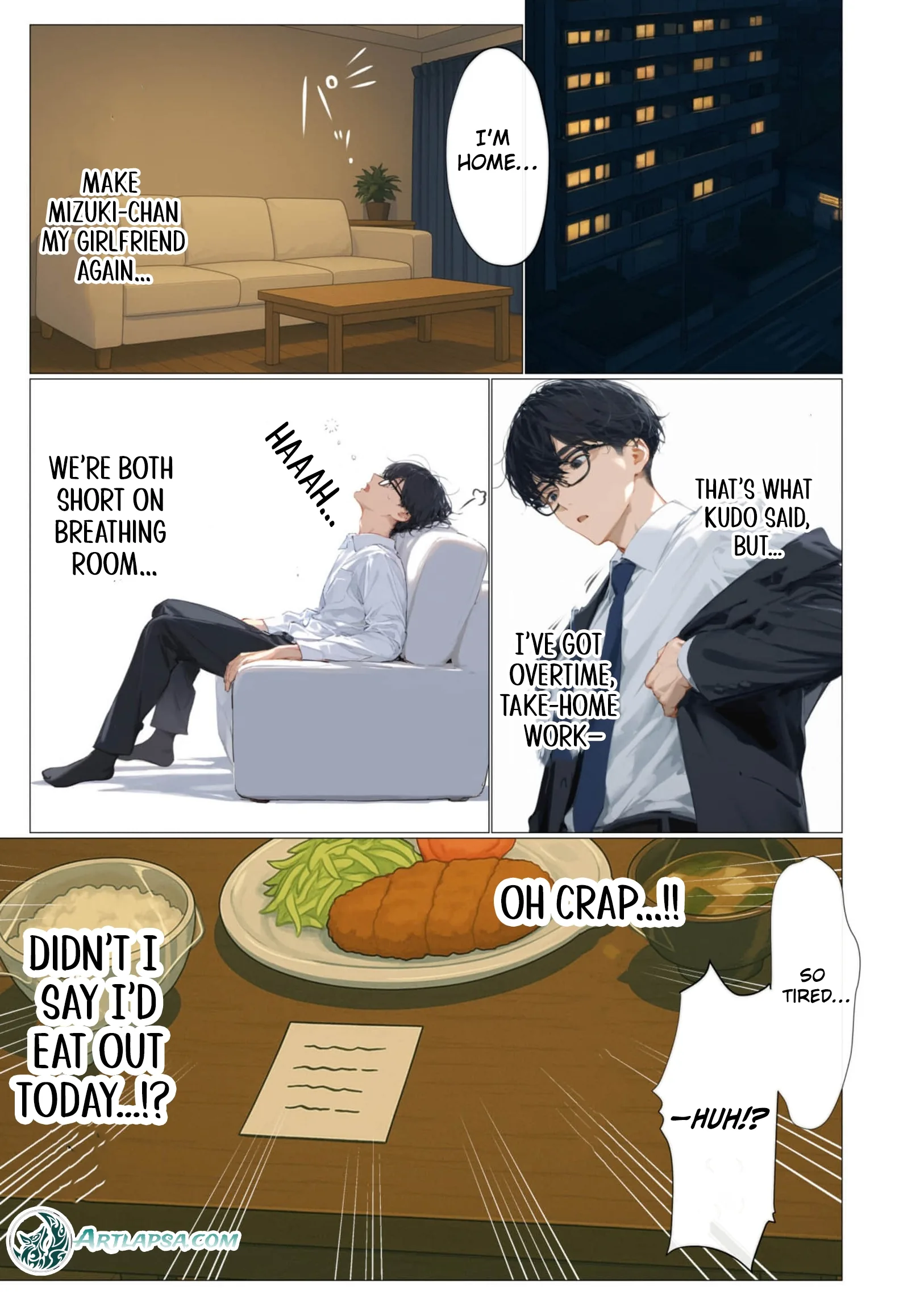 Tsuma yo, Boku no Koibito ni Natte Kuremasen ka? Chapter 1 page 18 - 
