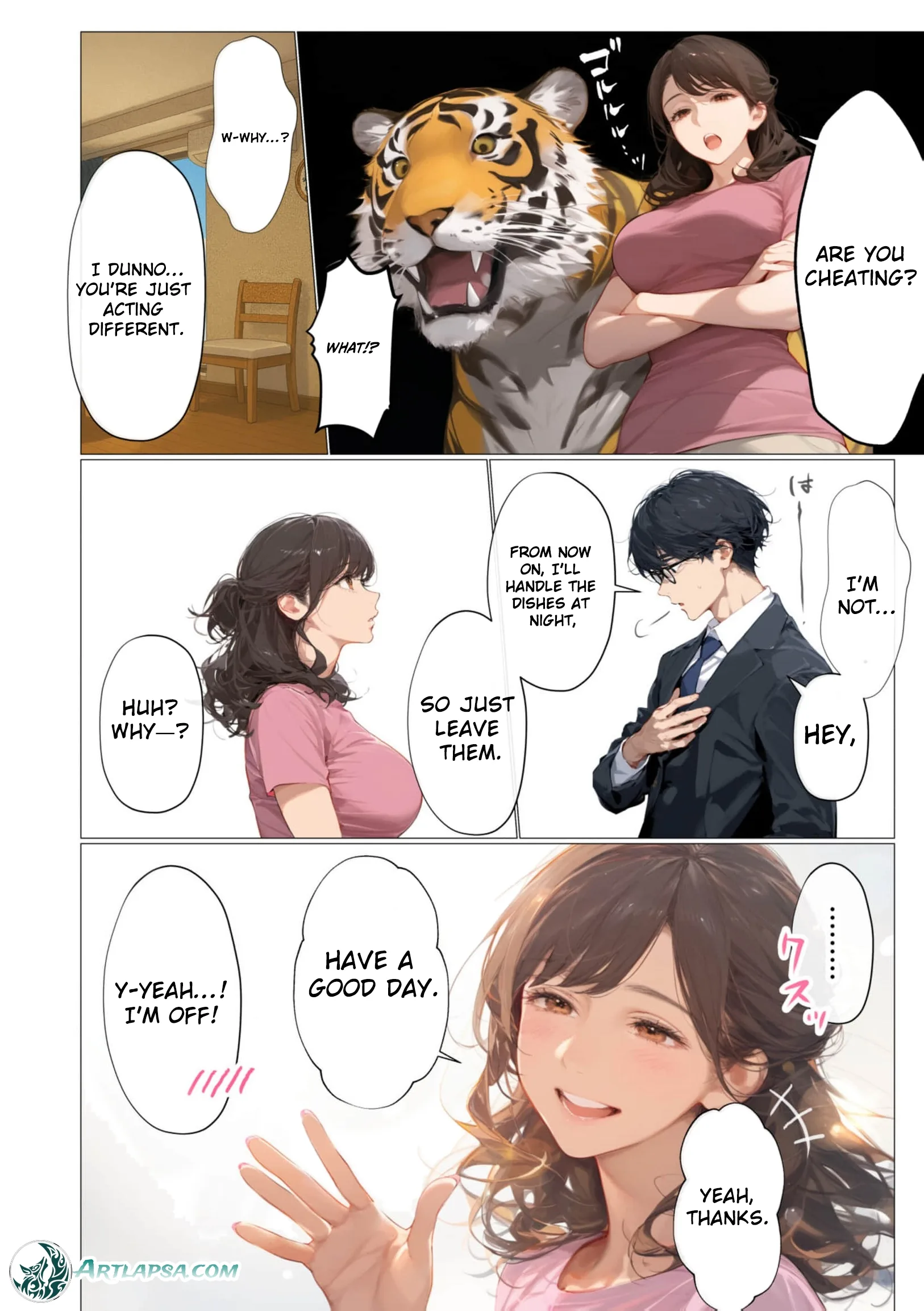 Tsuma yo, Boku no Koibito ni Natte Kuremasen ka? Chapter 1 page 23 - 
