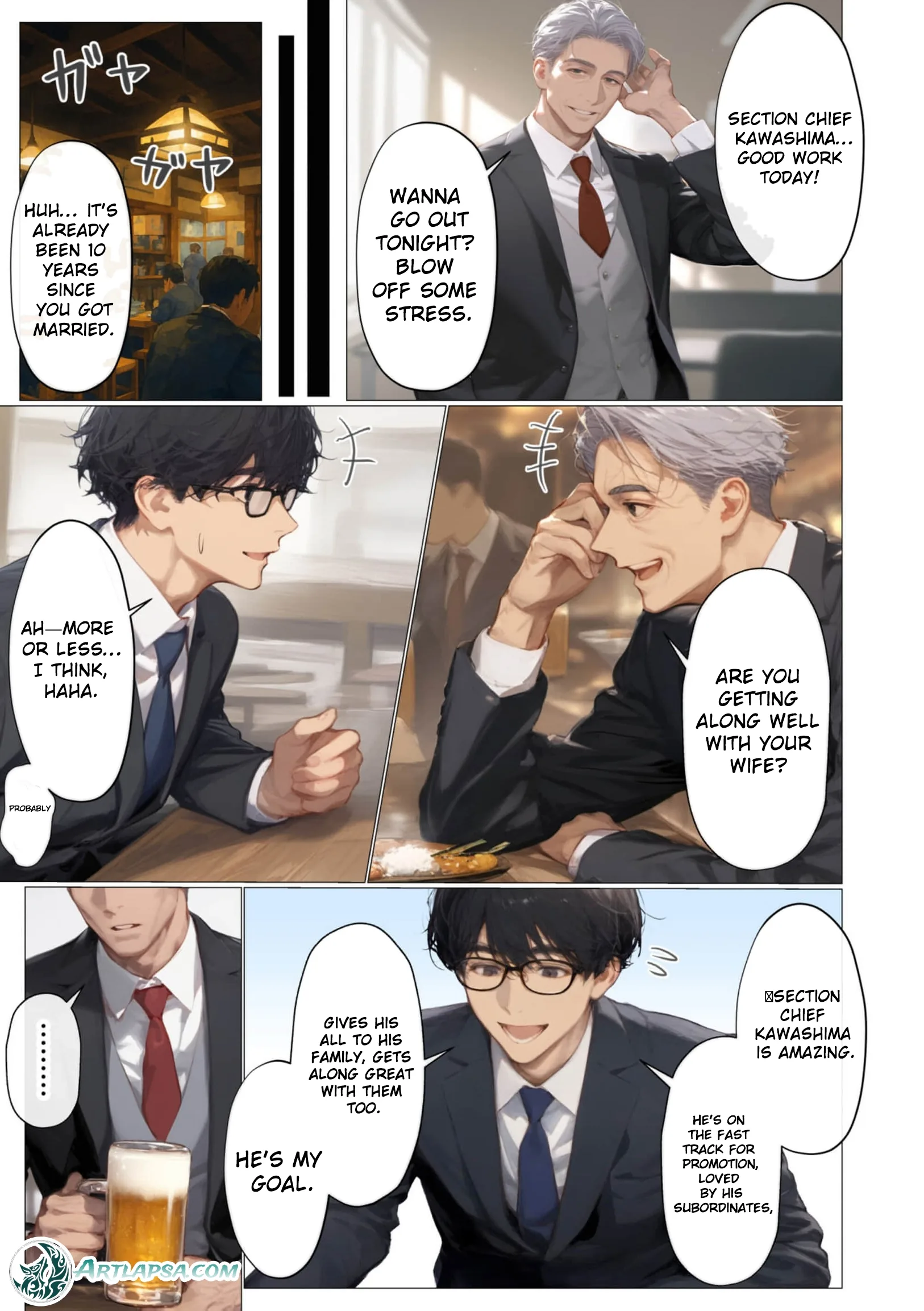 Tsuma yo, Boku no Koibito ni Natte Kuremasen ka? Chapter 1 page 8 - 