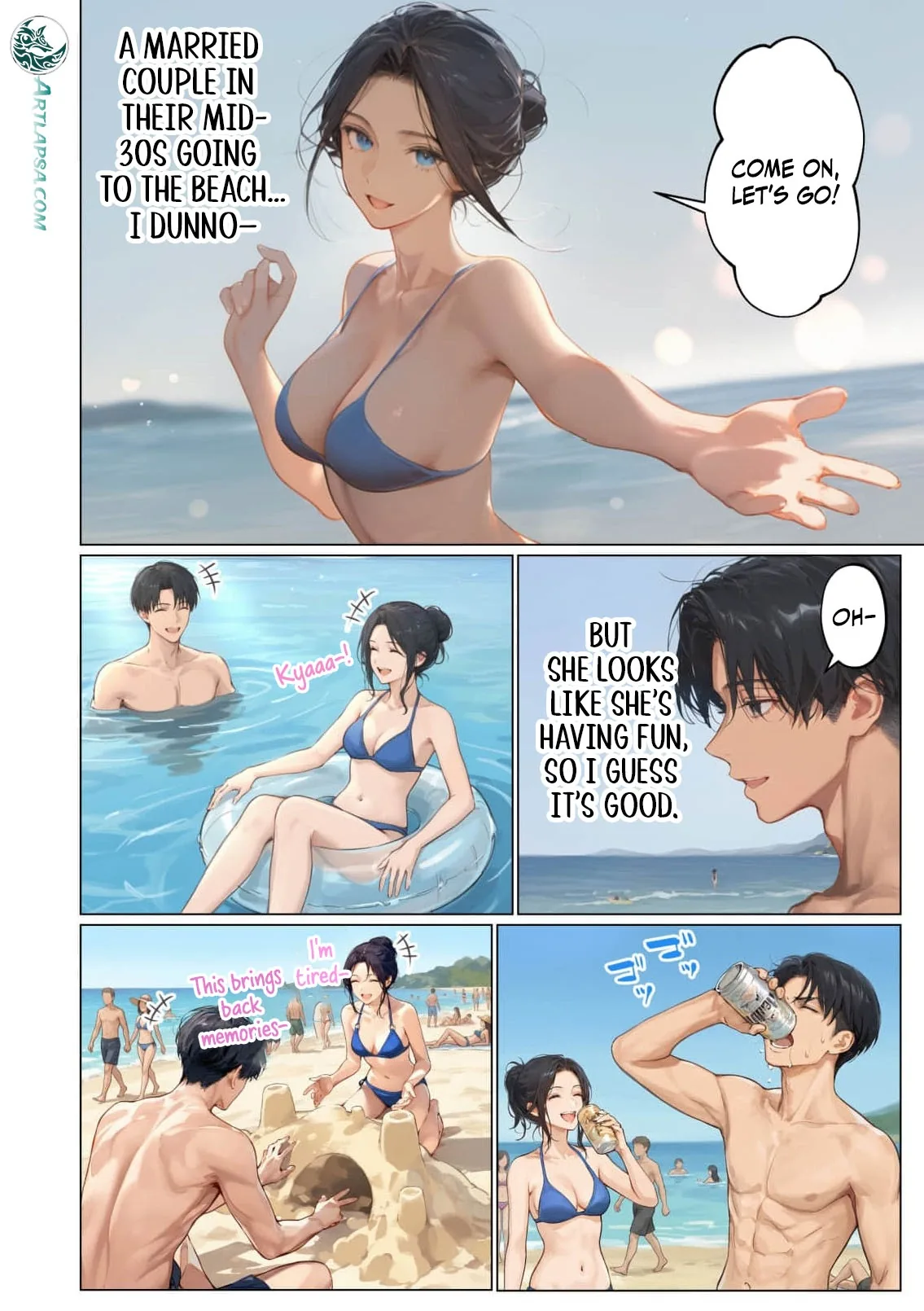 Tsuma yo, Boku no Koibito ni Natte Kuremasen ka? Chapter 11 page 11 - 