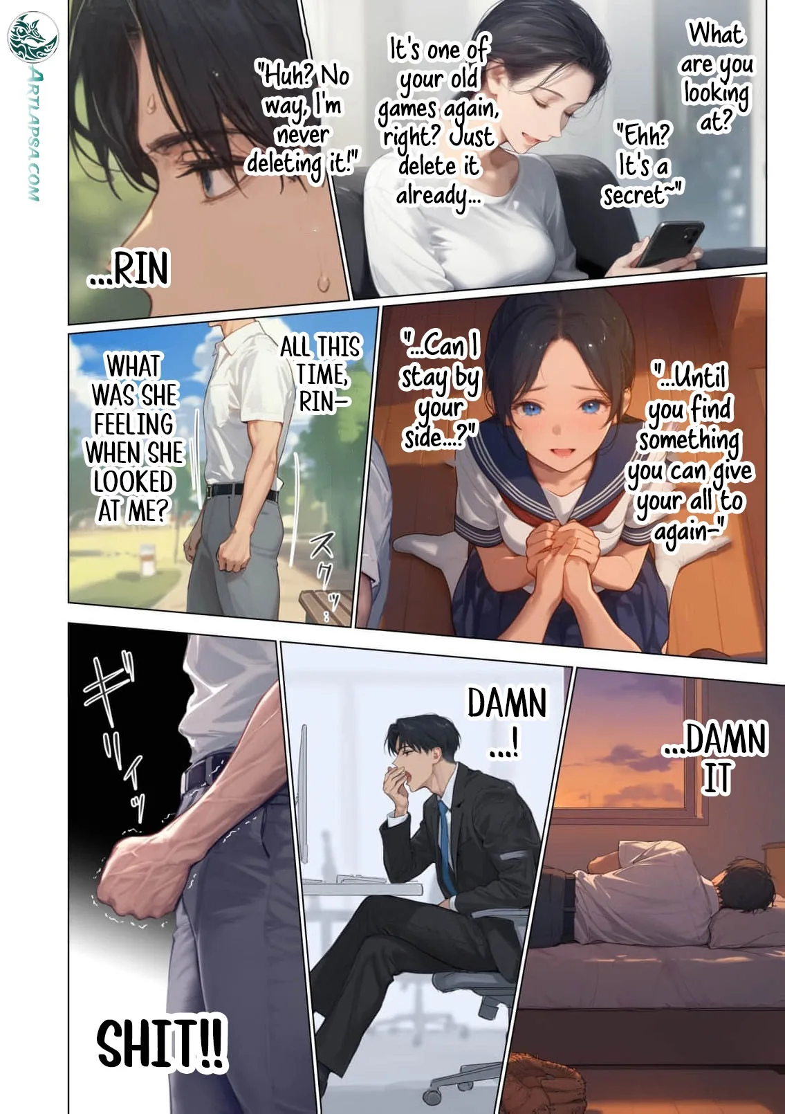 Tsuma yo, Boku no Koibito ni Natte Kuremasen ka? Chapter 12 page 21 - 