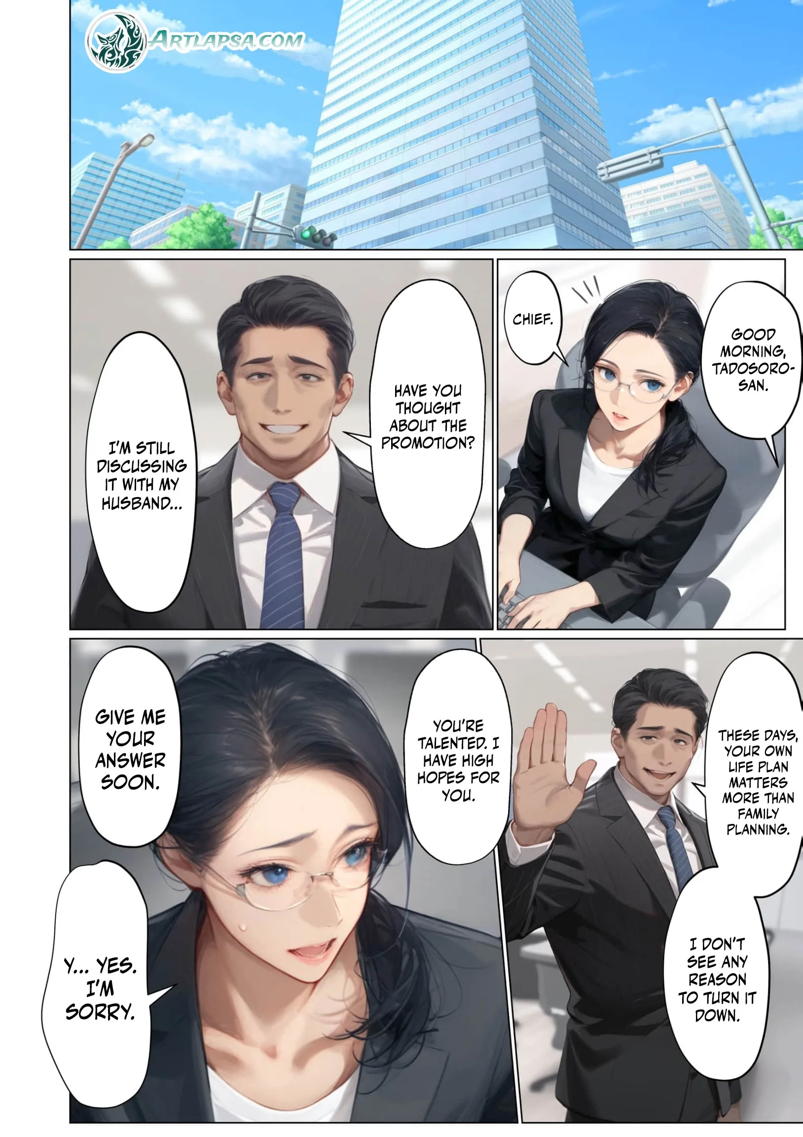 Tsuma yo, Boku no Koibito ni Natte Kuremasen ka? Chapter 13 page 11 - 