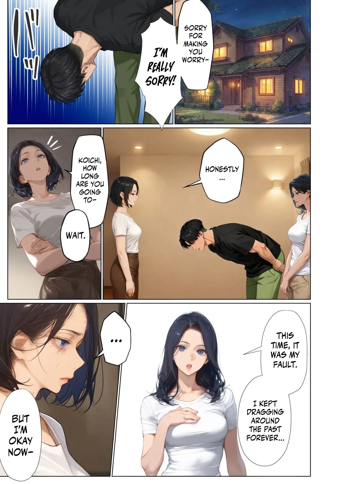 Tsuma yo, Boku no Koibito ni Natte Kuremasen ka? Chapter 15 page 12 - 
