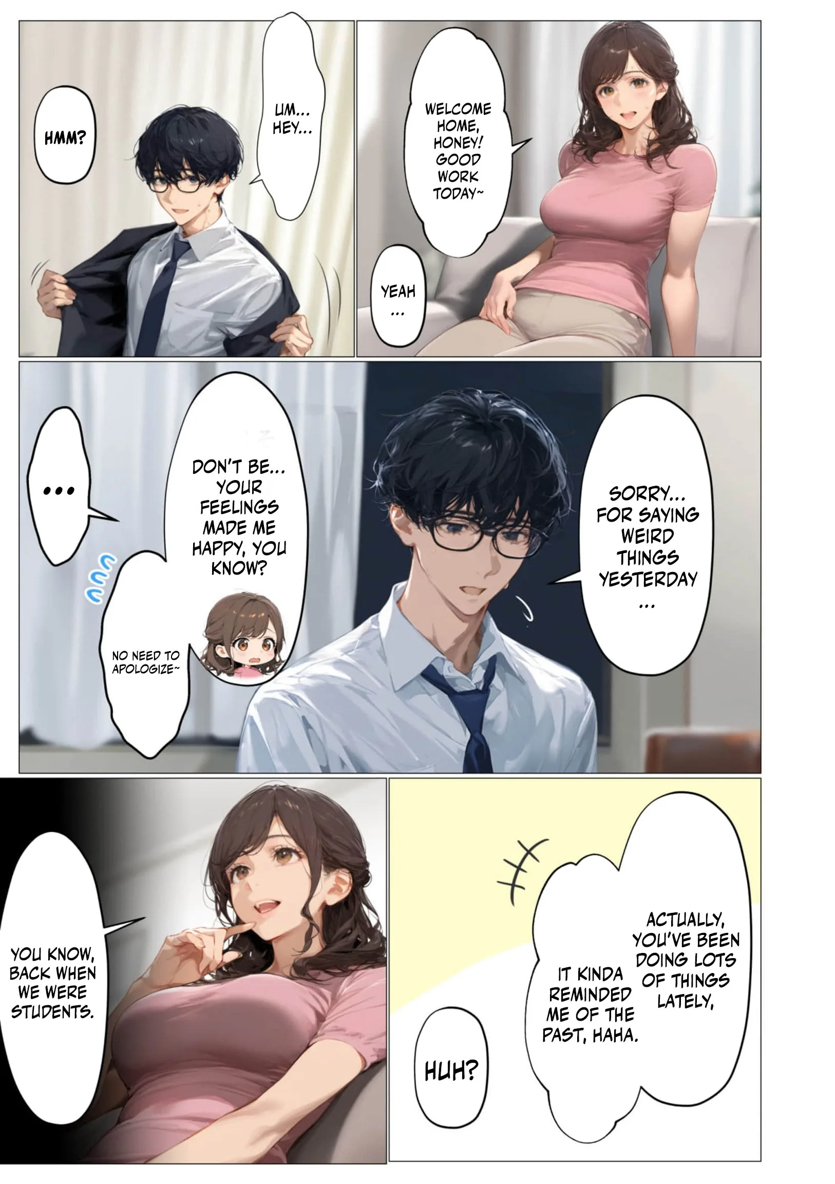 Tsuma yo, Boku no Koibito ni Natte Kuremasen ka? Chapter 2 page 14 - 