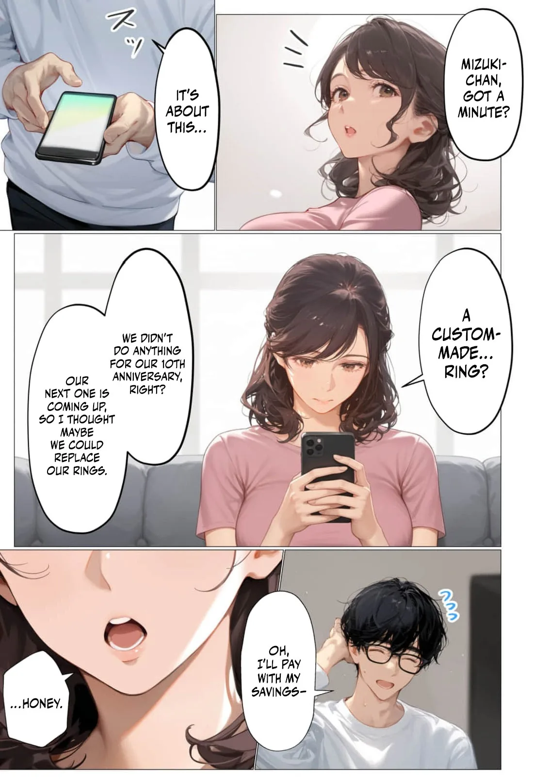 Tsuma yo, Boku no Koibito ni Natte Kuremasen ka? Chapter 2 page 8 - 