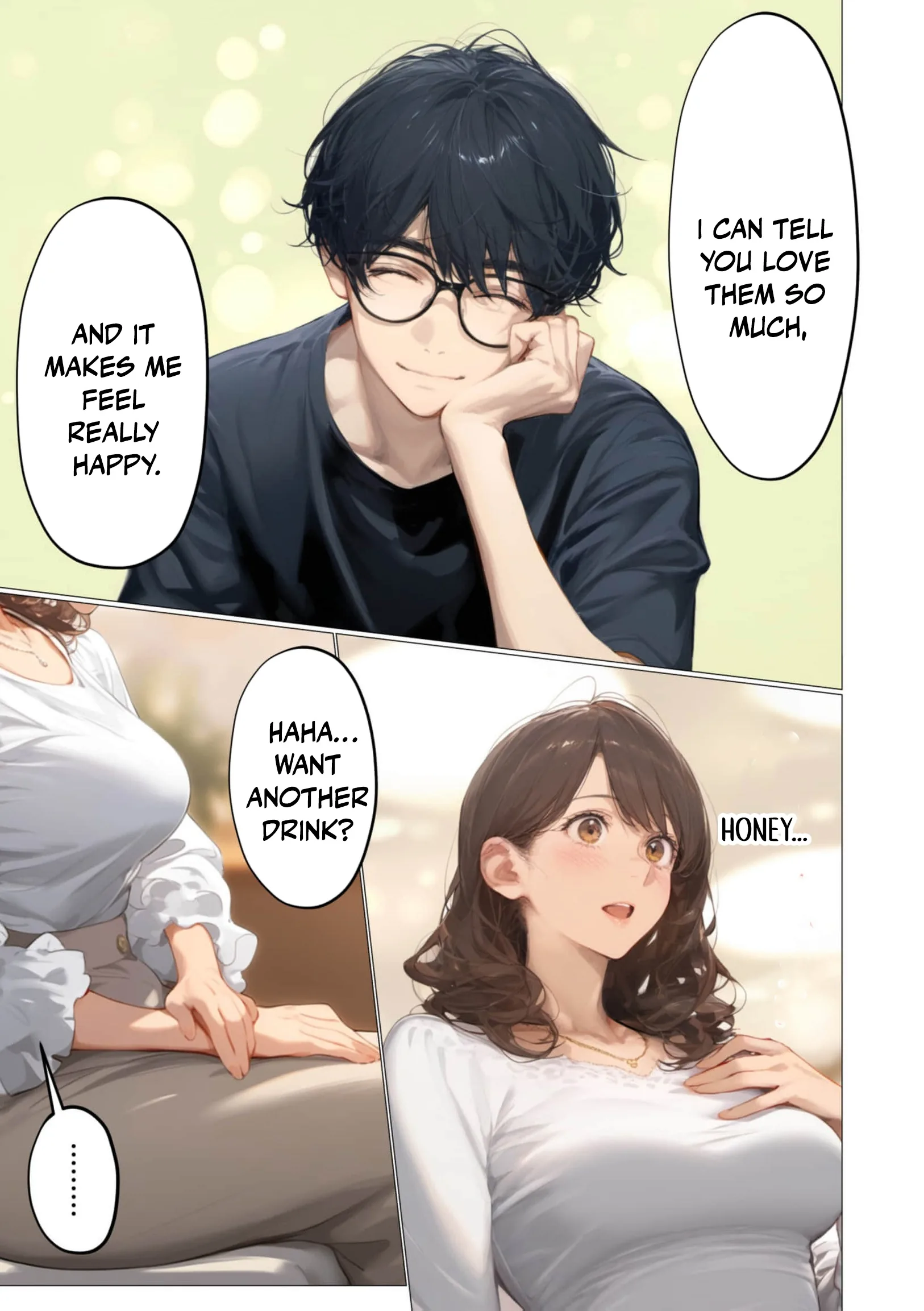 Tsuma yo, Boku no Koibito ni Natte Kuremasen ka? Chapter 3 page 15 - 