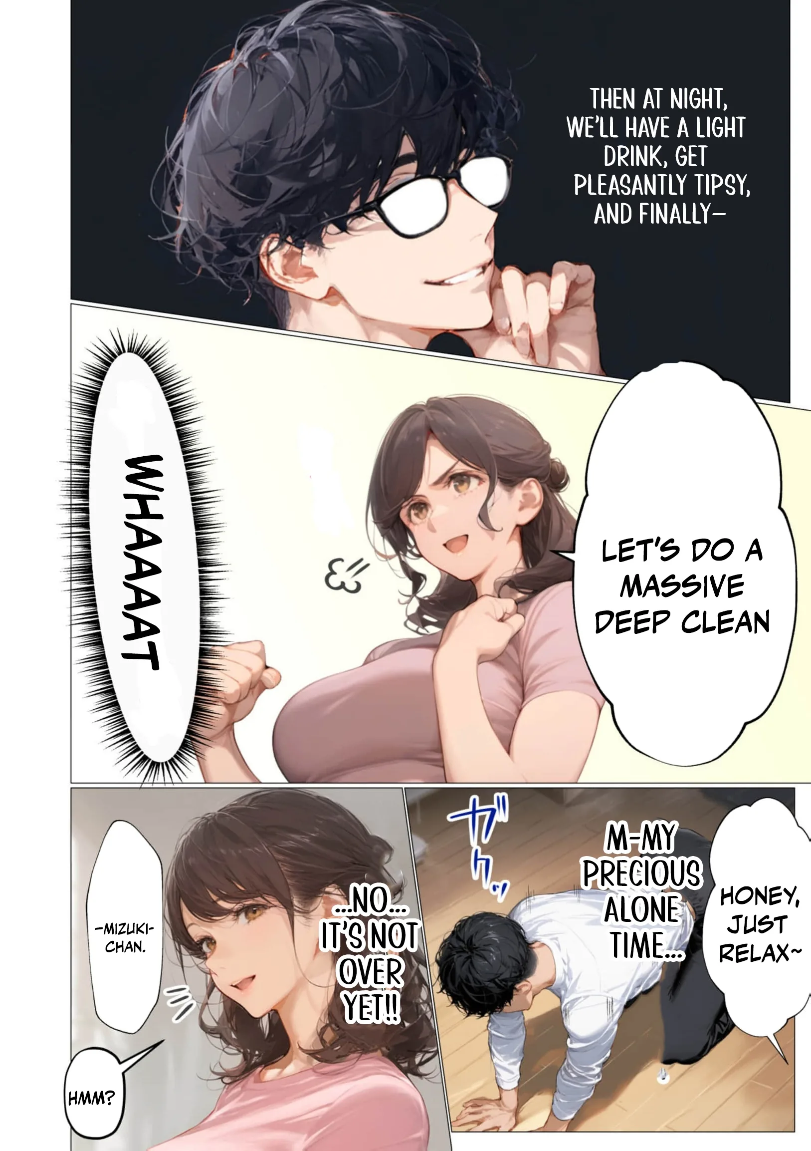 Tsuma yo, Boku no Koibito ni Natte Kuremasen ka? Chapter 3 page 4 - 