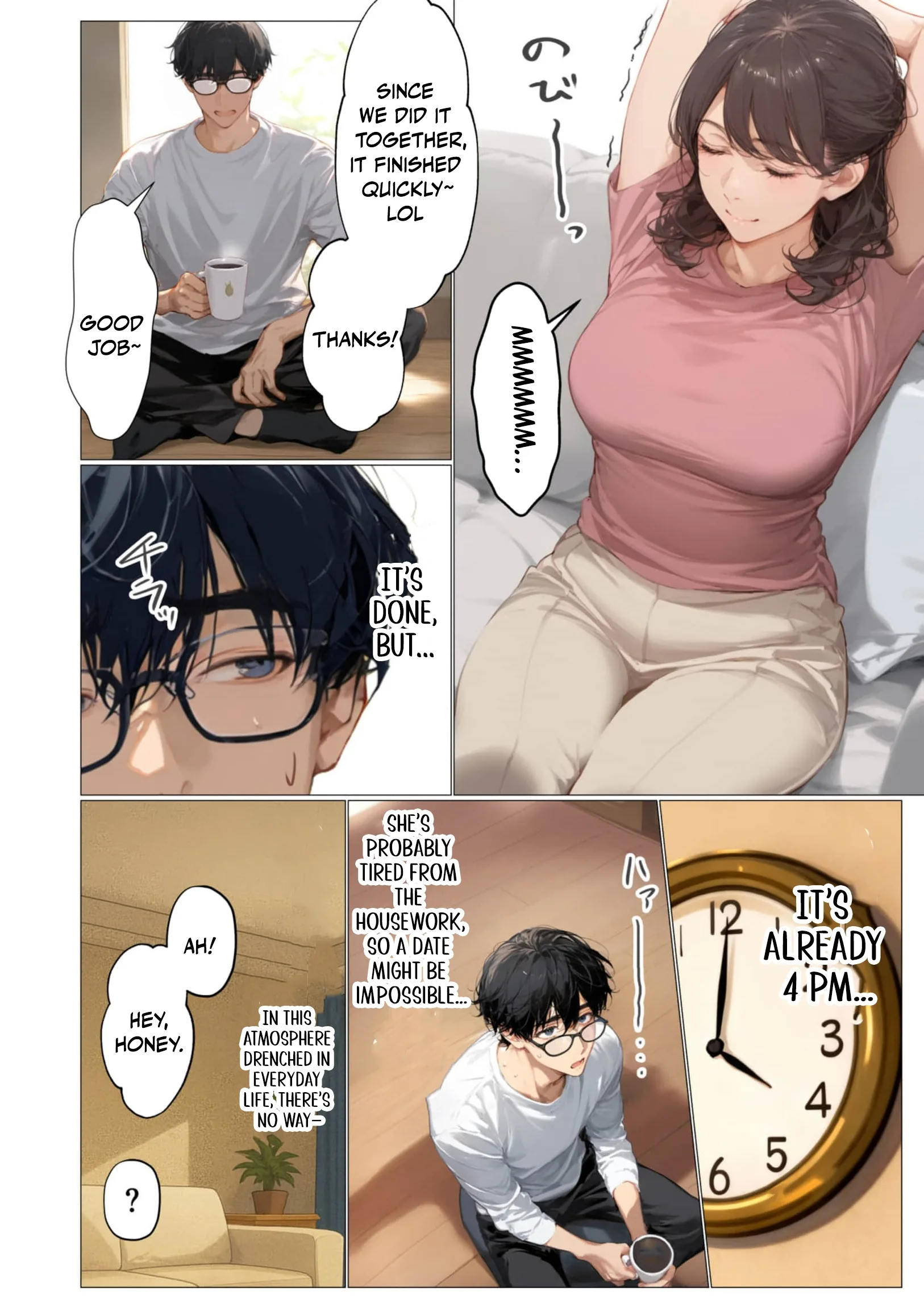 Tsuma yo, Boku no Koibito ni Natte Kuremasen ka? Chapter 3 page 6 - 