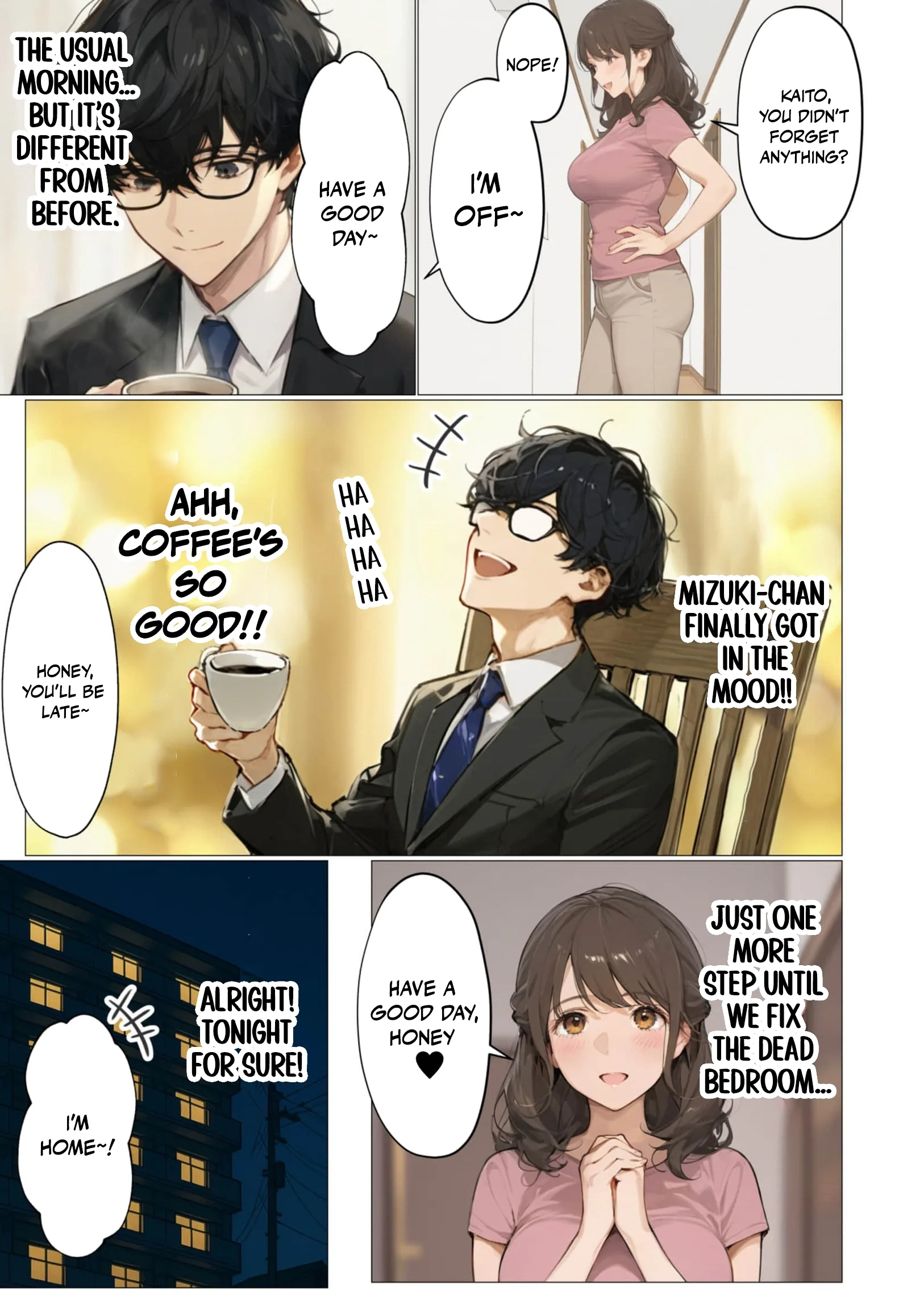Tsuma yo, Boku no Koibito ni Natte Kuremasen ka? Chapter 4 page 8 - 