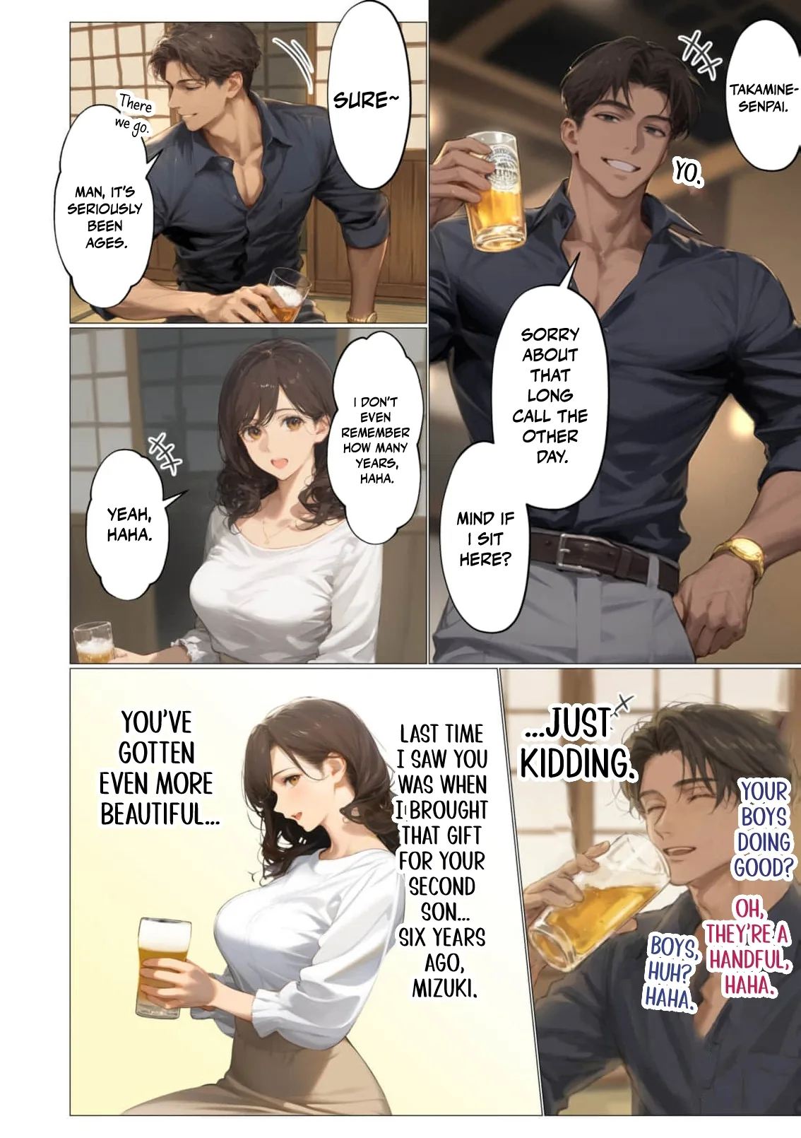 Tsuma yo, Boku no Koibito ni Natte Kuremasen ka? Chapter 5 page 15 - 