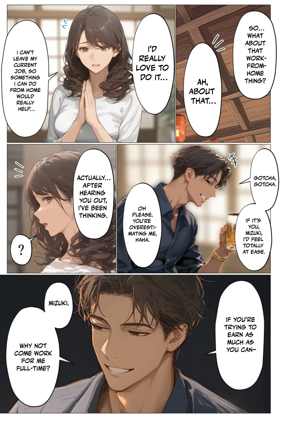 Tsuma yo, Boku no Koibito ni Natte Kuremasen ka? Chapter 5 page 16 - 