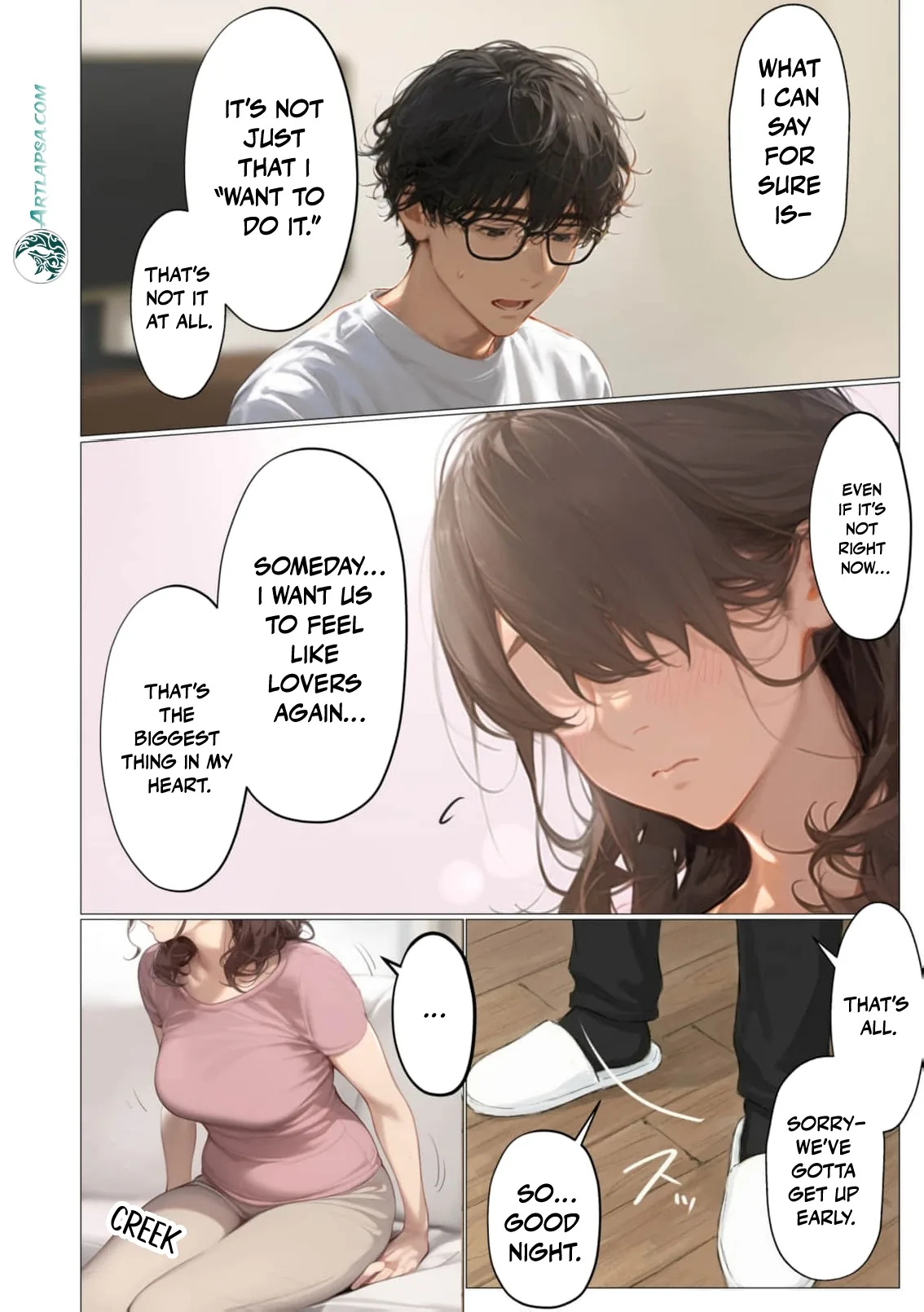 Tsuma yo, Boku no Koibito ni Natte Kuremasen ka? Chapter 5 page 9 - 