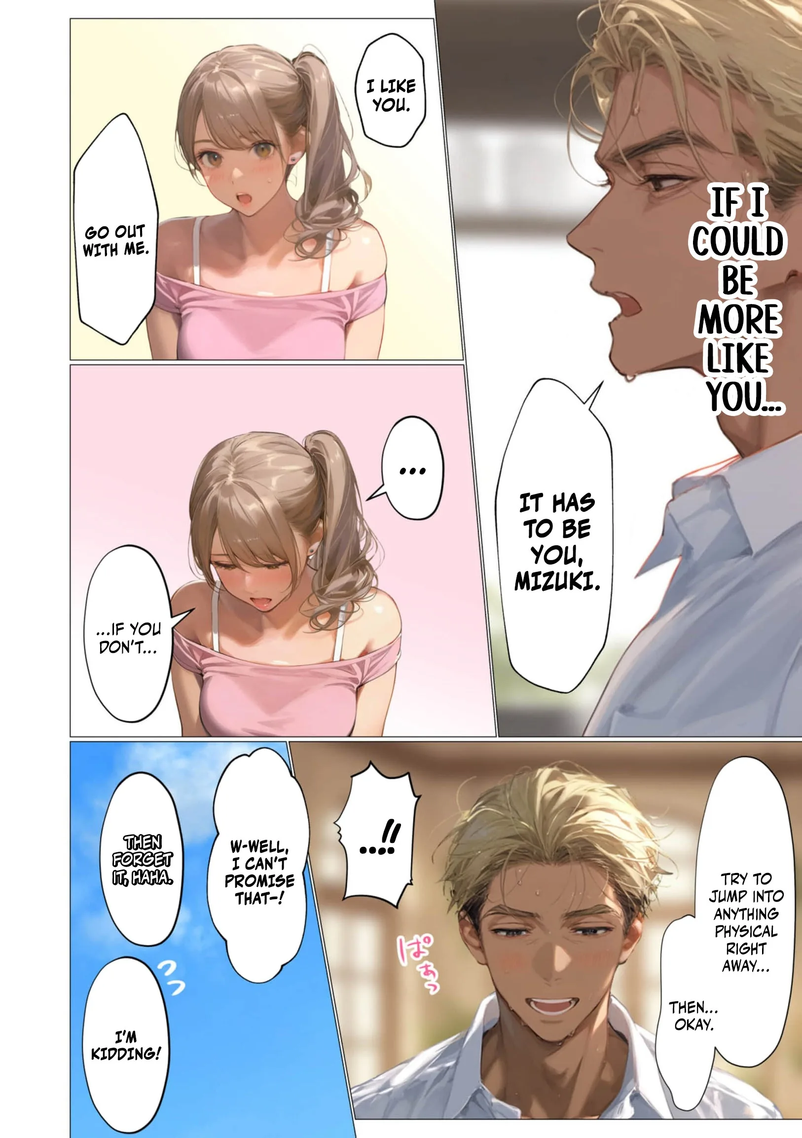 Tsuma yo, Boku no Koibito ni Natte Kuremasen ka? Chapter 6 page 13 - 