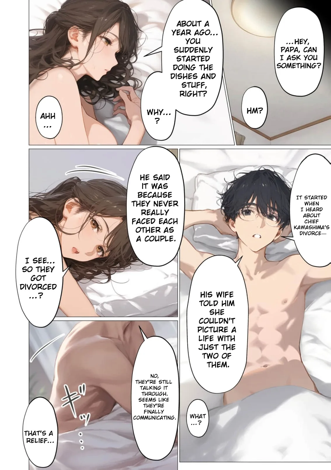 Tsuma yo, Boku no Koibito ni Natte Kuremasen ka? Chapter 8 page 21 - 