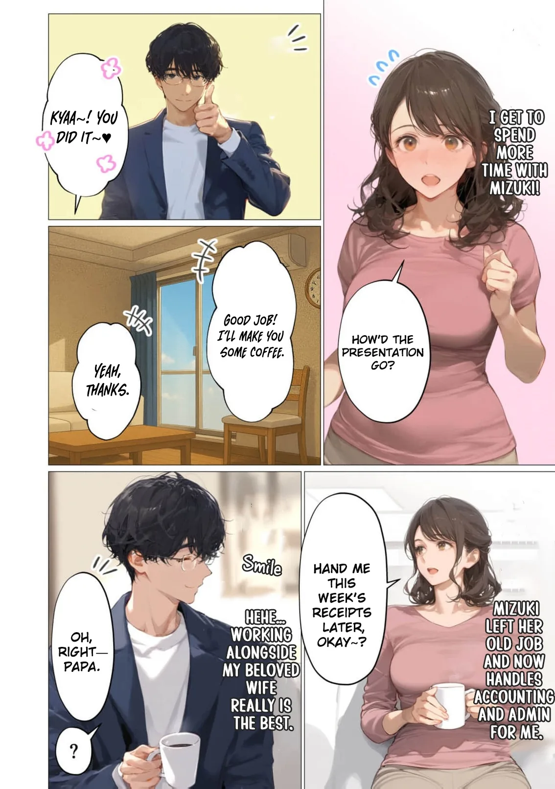 Tsuma yo, Boku no Koibito ni Natte Kuremasen ka? Chapter 8 page 7 - 