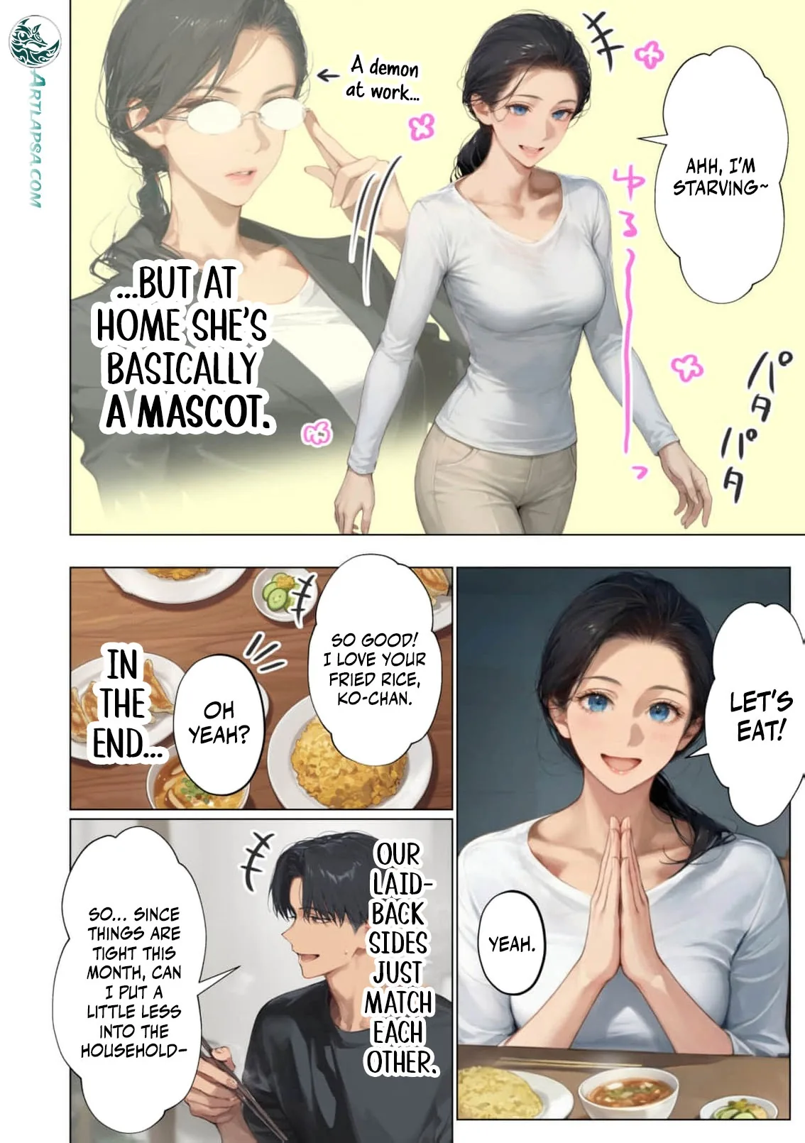 Tsuma yo, Boku no Koibito ni Natte Kuremasen ka? Chapter 9 page 11 - 