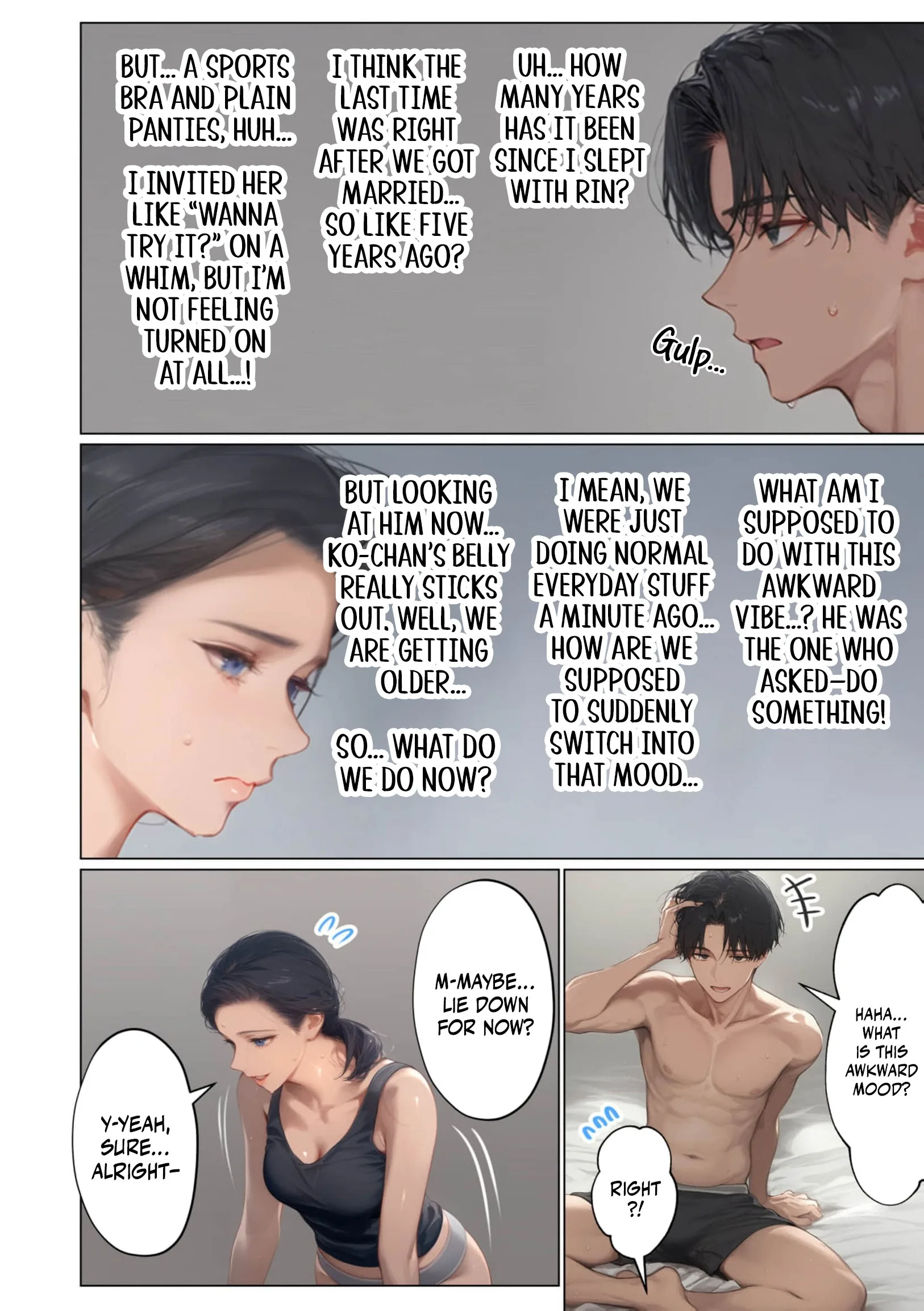 Tsuma yo, Boku no Koibito ni Natte Kuremasen ka? Chapter 9 page 5 - 