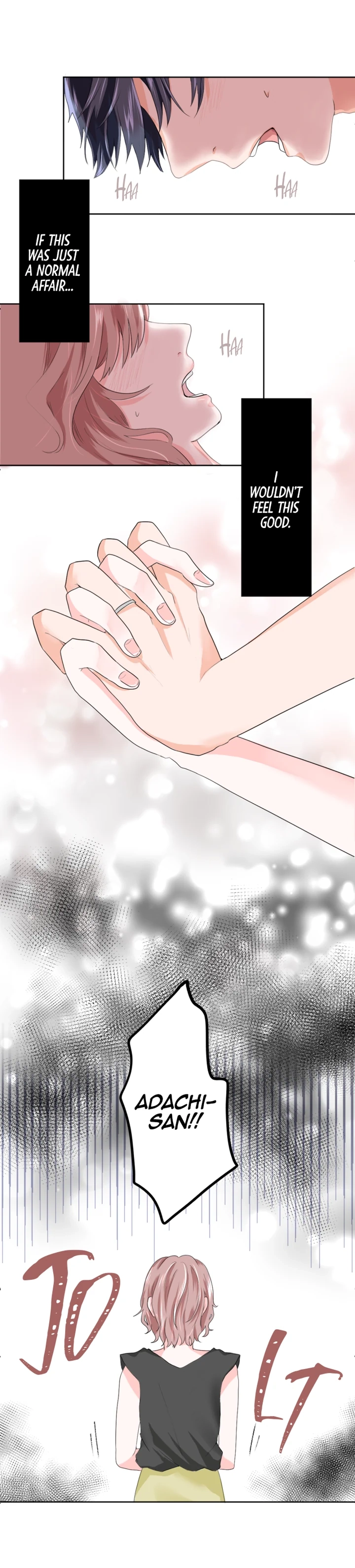 Tsumetai Bed no Ue de. Chapter 1 page 1 - 