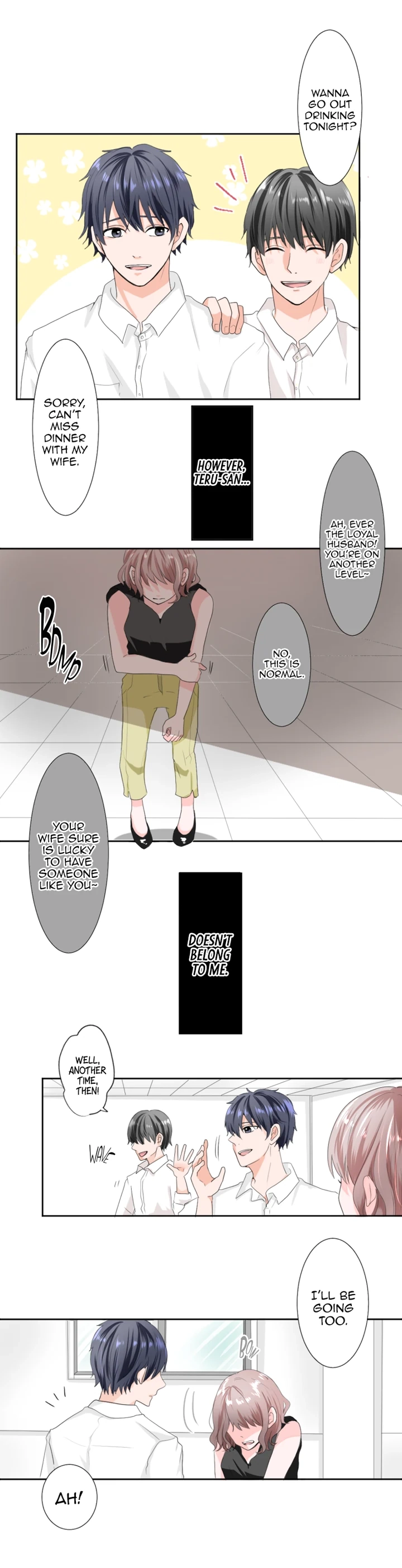 Tsumetai Bed no Ue de. Chapter 1 page 13 - 