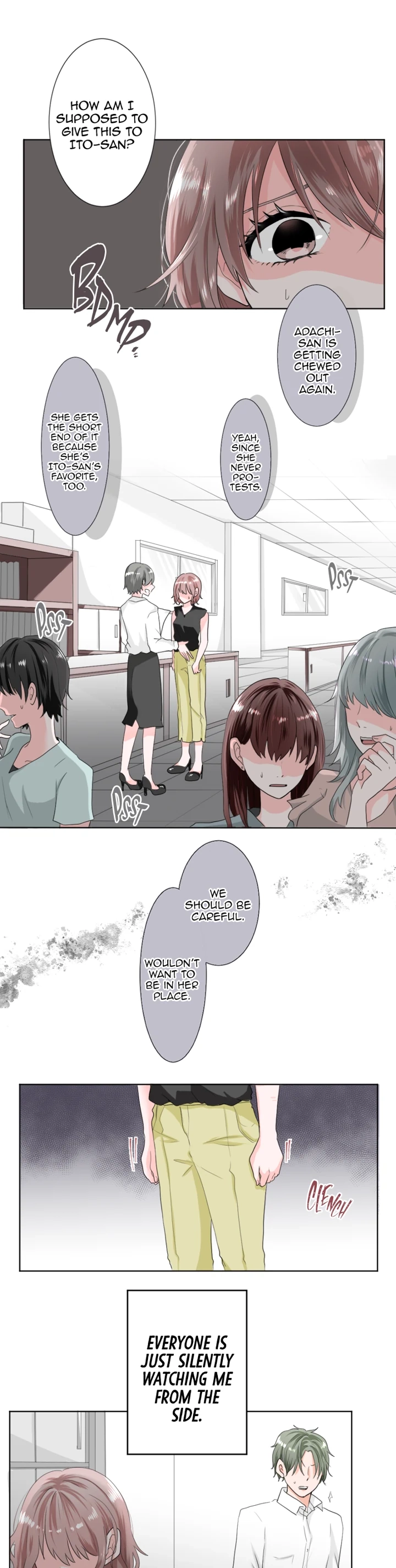 Tsumetai Bed no Ue de. Chapter 1 page 7 - 