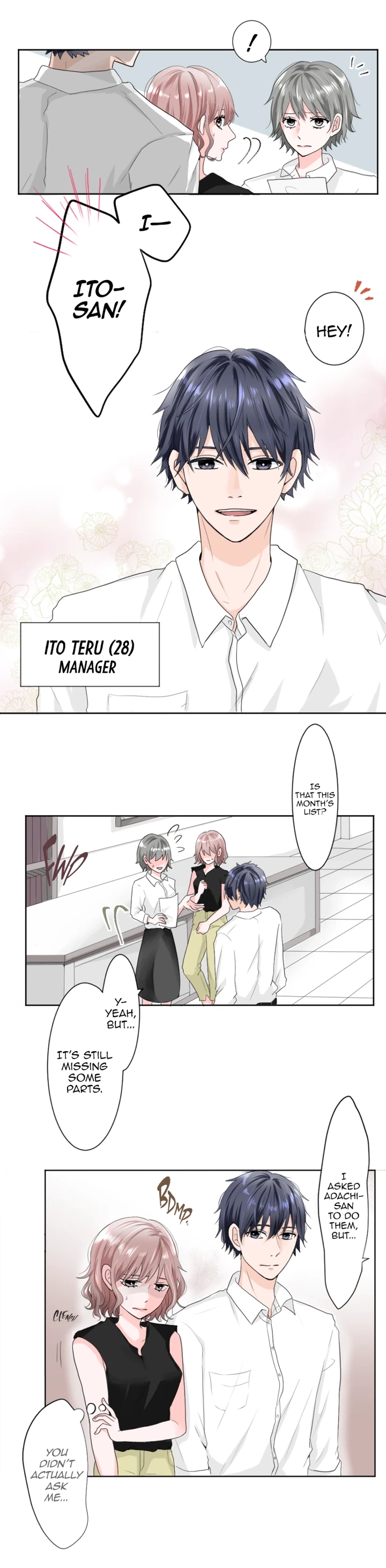 Tsumetai Bed no Ue de. Chapter 1 page 9 - 