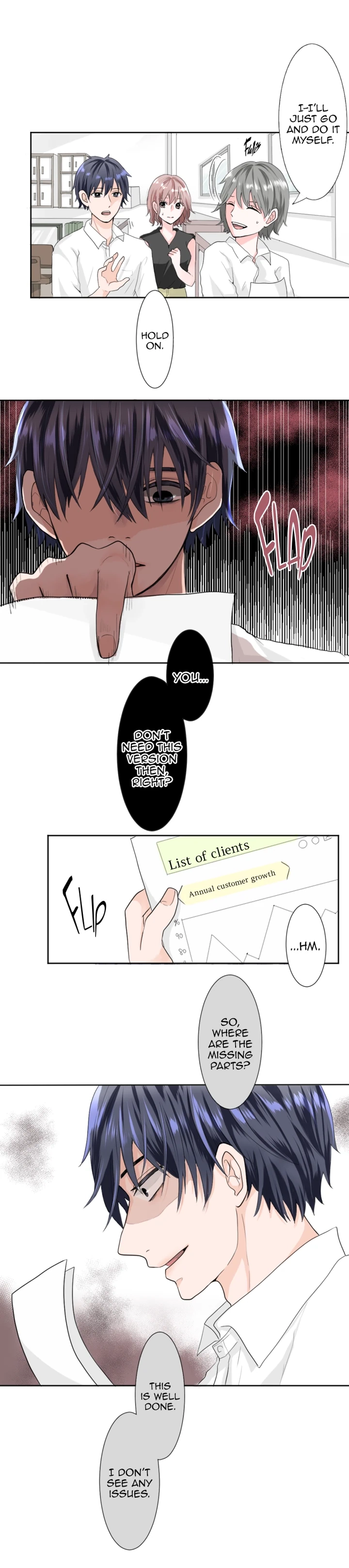Tsumetai Bed no Ue de. Chapter 1 page 10 - 