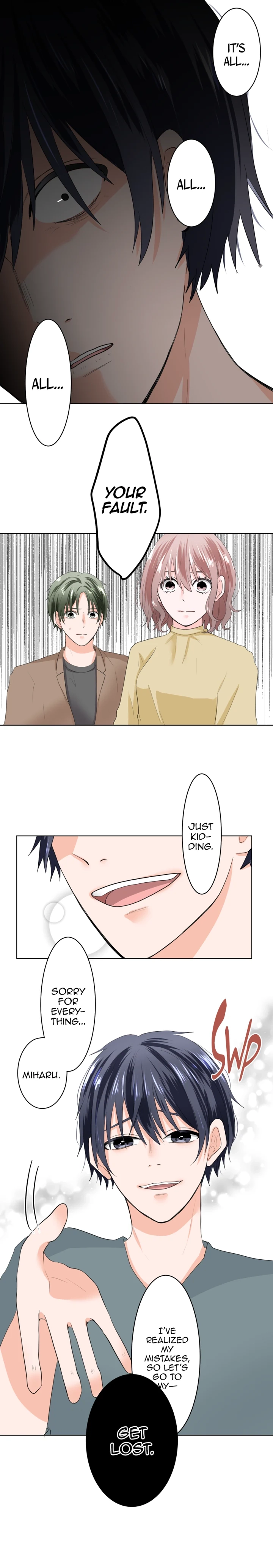 Tsumetai Bed no Ue de. Chapter 11 page 1 - 