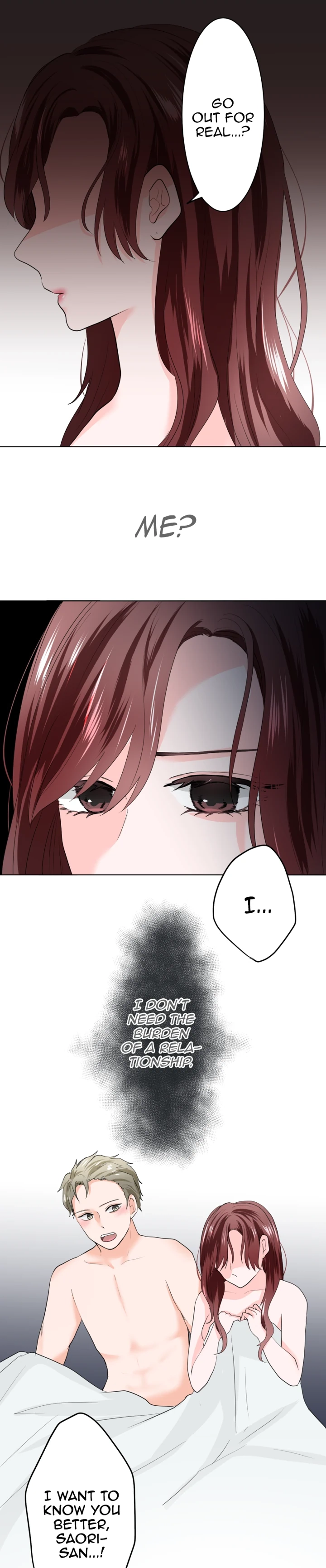 Tsumetai Bed no Ue de. Chapter 15 page 1 - 
