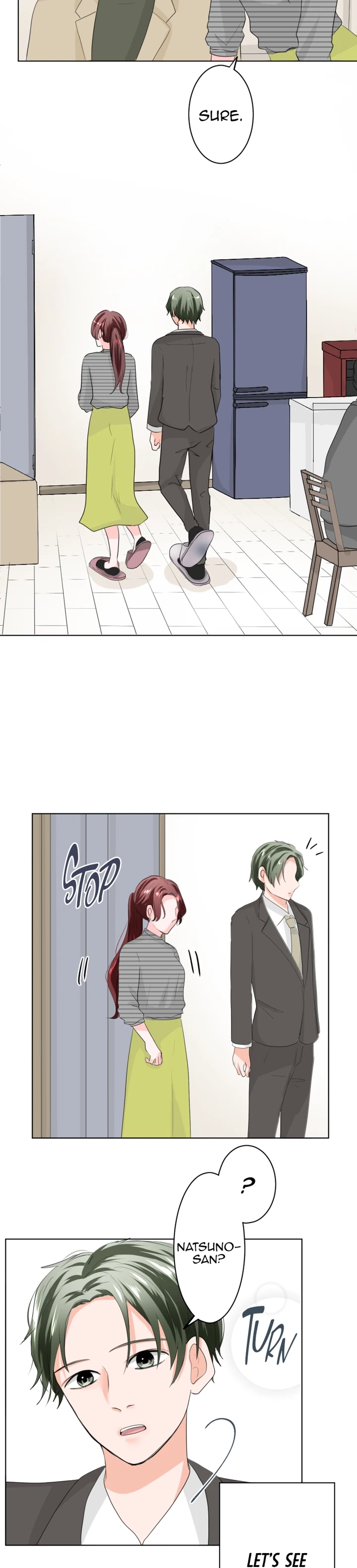 Tsumetai Bed no Ue de. Chapter 17 page 3 - 