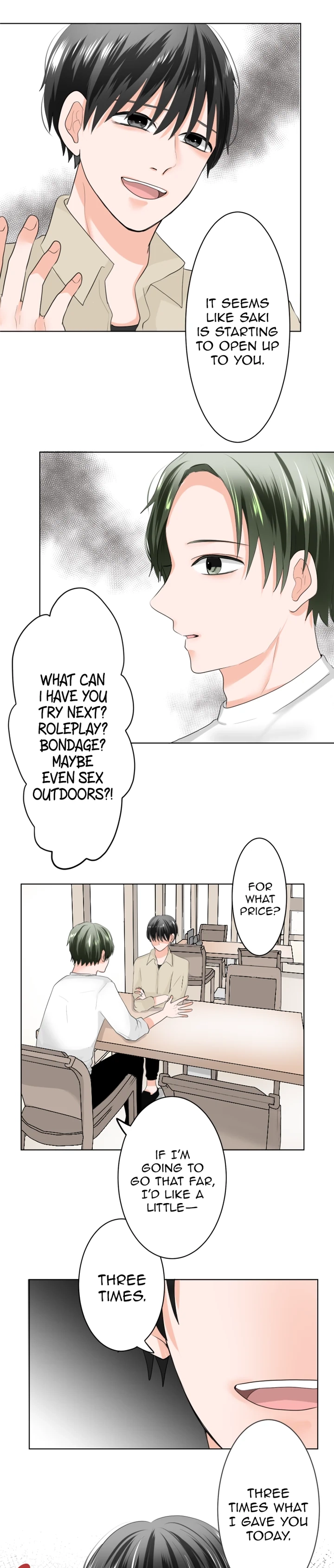 Tsumetai Bed no Ue de. Chapter 19 page 5 - 