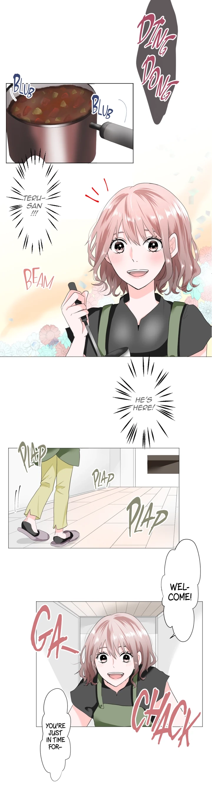 Tsumetai Bed no Ue de. Chapter 2 page 1 - 