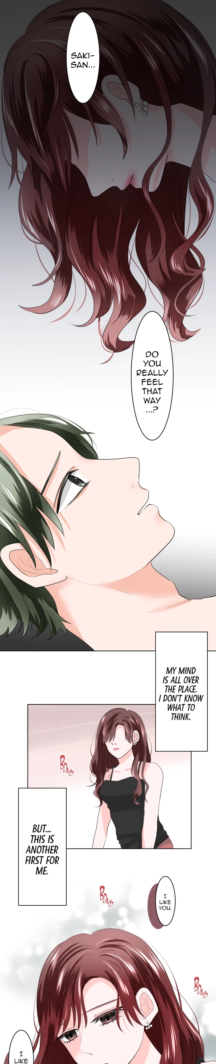 Tsumetai Bed no Ue de. Chapter 21 page 1 - 