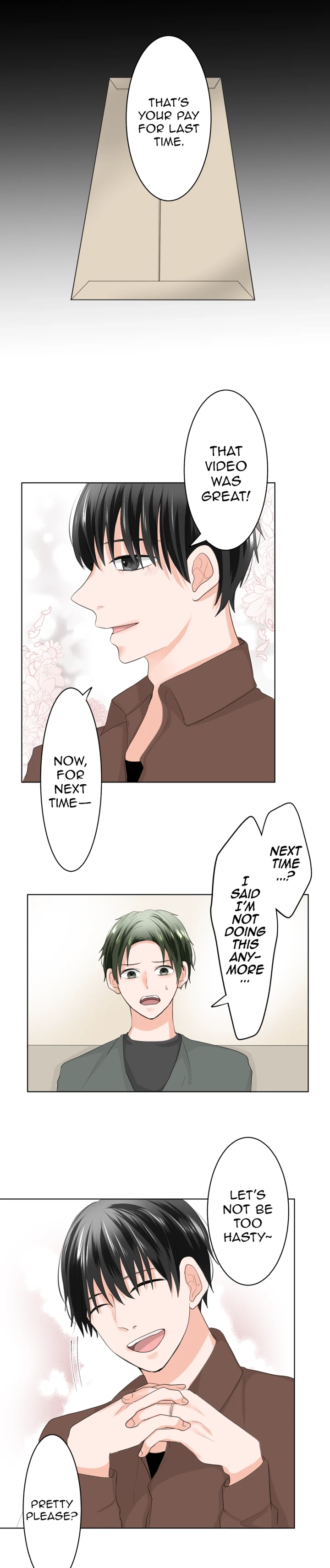 Tsumetai Bed no Ue de. Chapter 23 page 1 - 