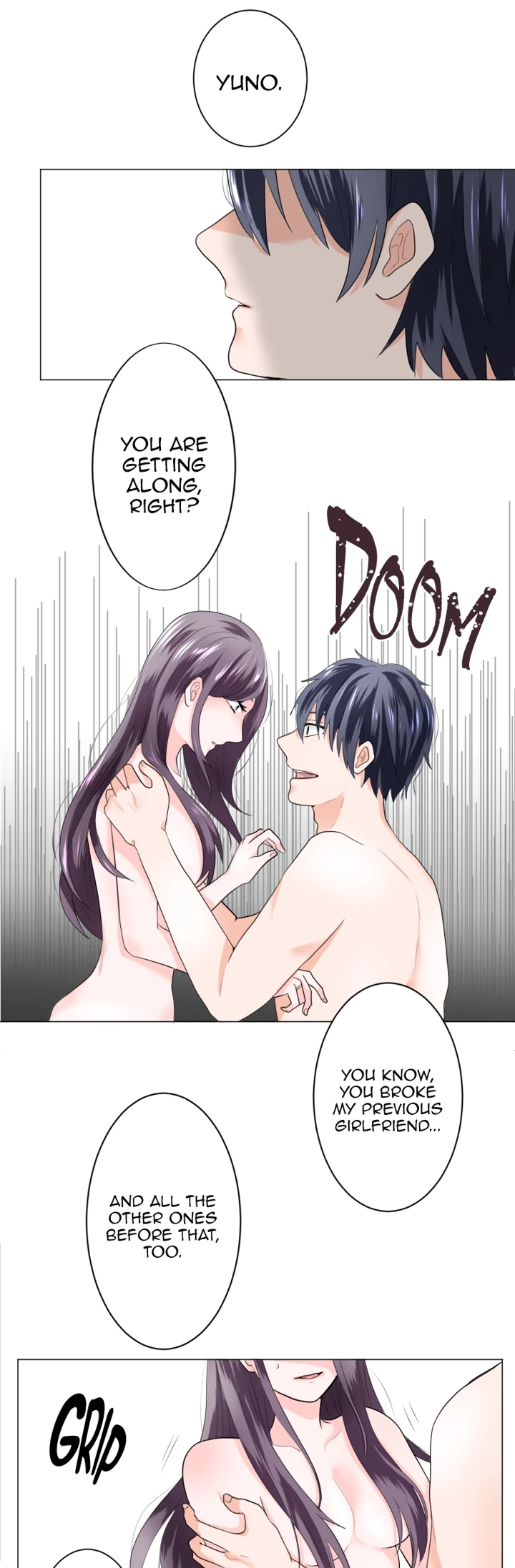 Tsumetai Bed no Ue de. Chapter 4 page 14 - 