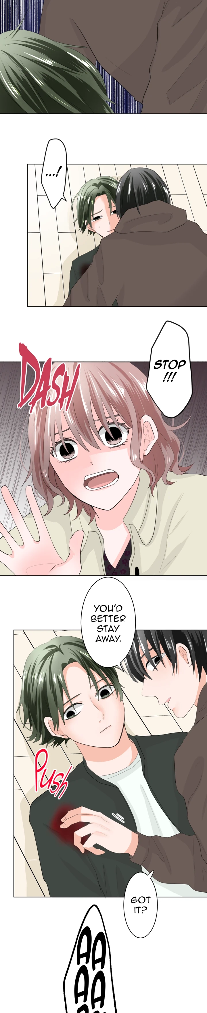 Tsumetai Bed no Ue de. Chapter 40 page 3 - 