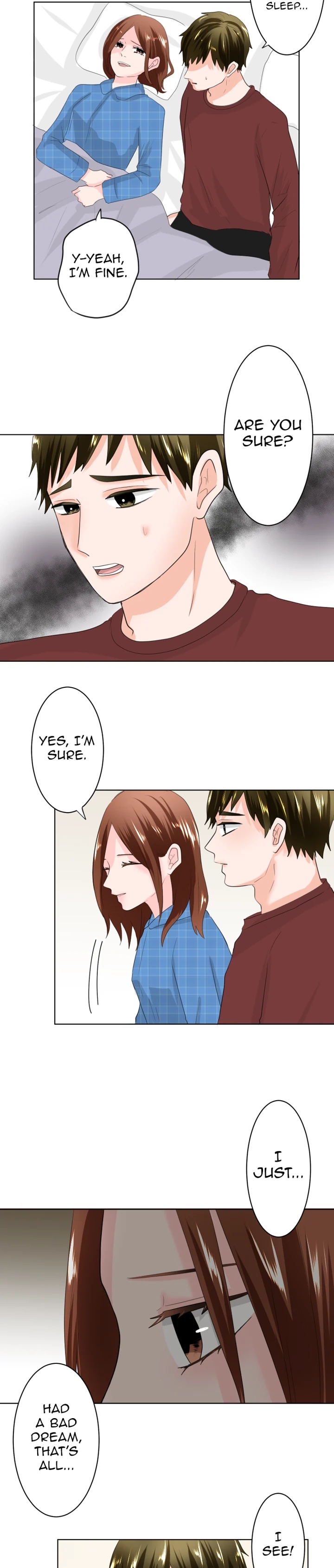 Tsumetai Bed no Ue de. Chapter 53 page 1 - 
