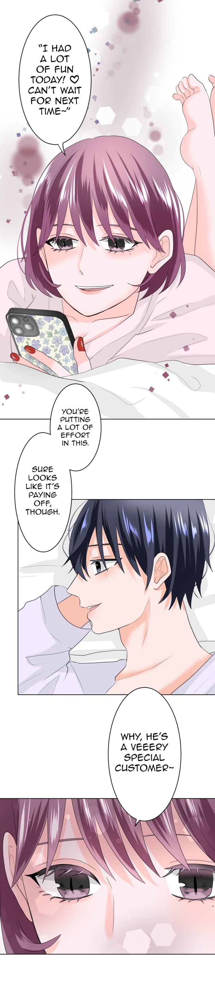 Tsumetai Bed no Ue de. Chapter 57 page 12 - 