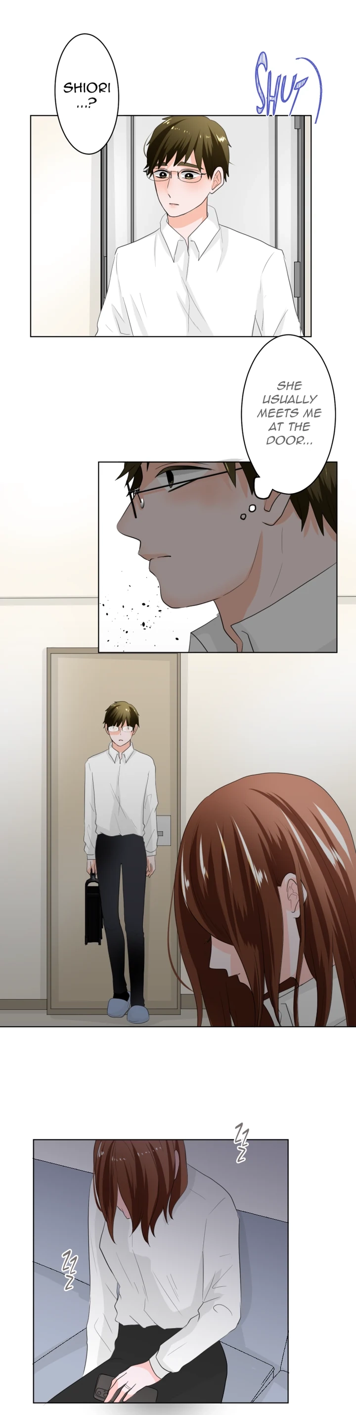 Tsumetai Bed no Ue de. Chapter 60 page 12 - 
