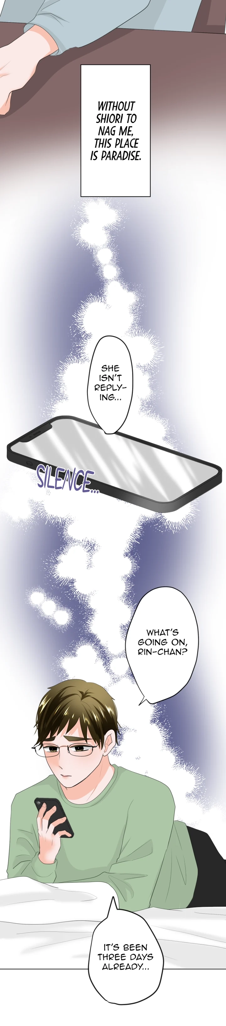 Tsumetai Bed no Ue de. Chapter 76 page 9 - 