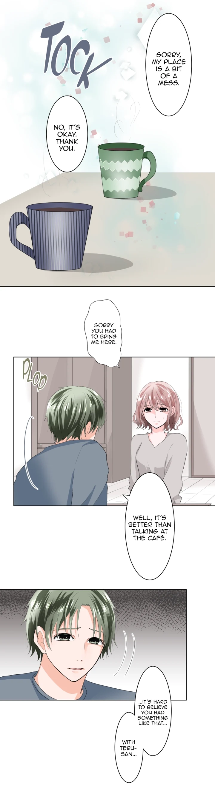 Tsumetai Bed no Ue de. Chapter 8 page 1 - 