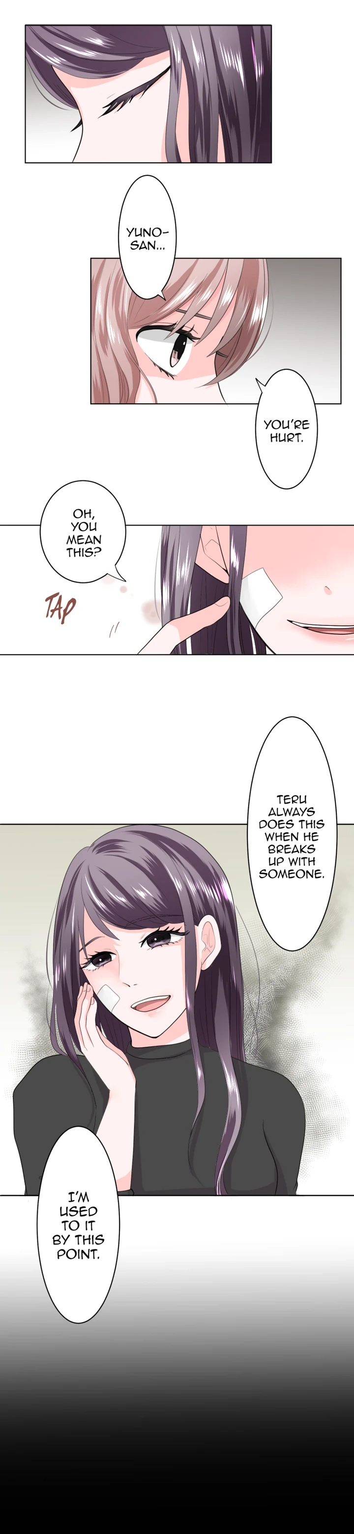 Tsumetai Bed no Ue de. Chapter 9 page 1 - 