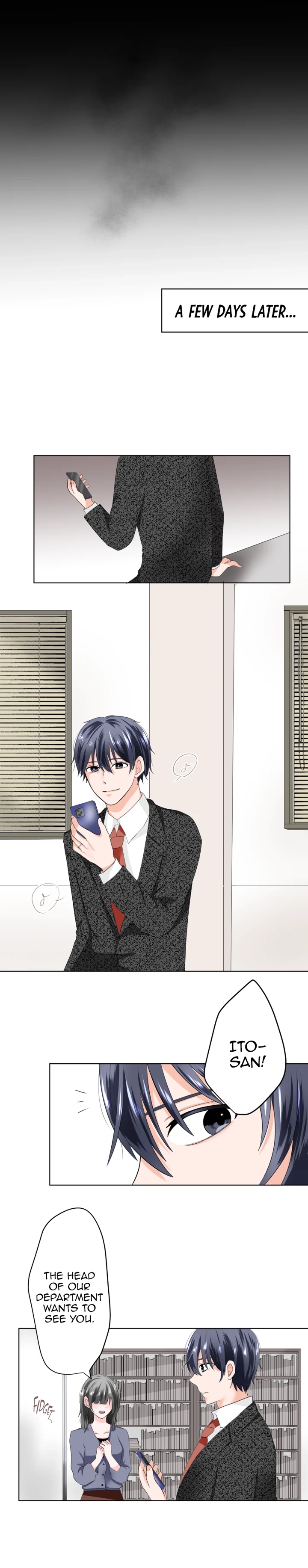 Tsumetai Bed no Ue de. Chapter 9 page 3 - 