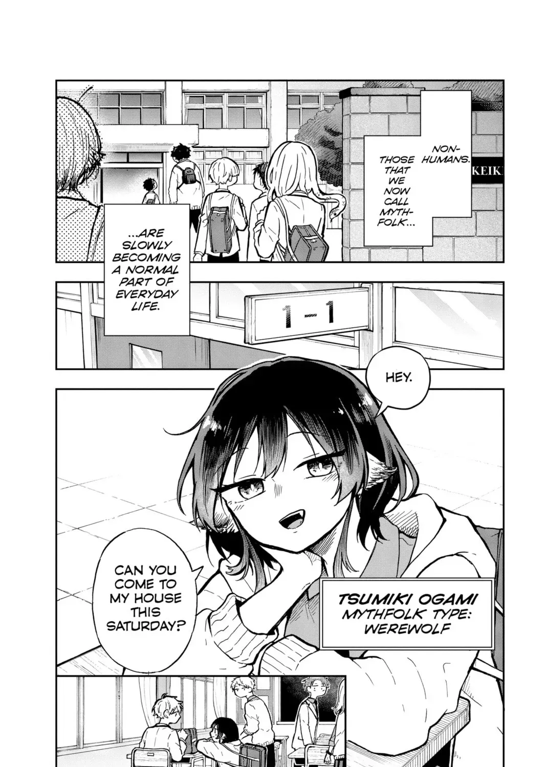 Tsumiki Ogami & the Strange Everyday Life. Chapter 0.1 page 3 - 