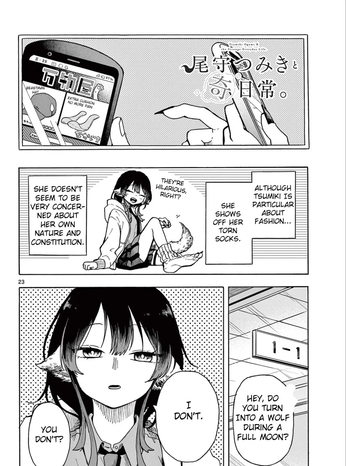 Tsumiki Ogami & the Strange Everyday Life. Chapter 1 page 43 - 