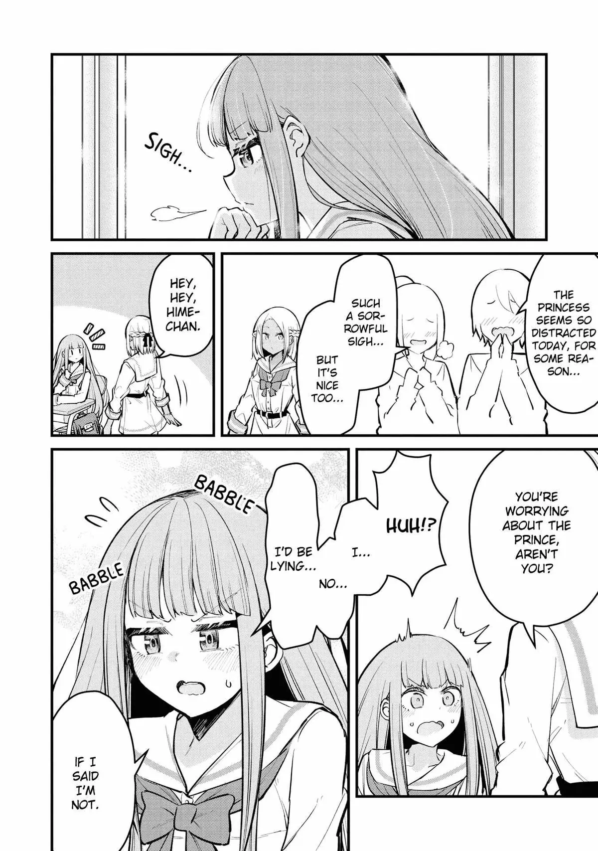 Tsun Hime-sama to dame Ouji-chan Chapter 11 page 8 - 
