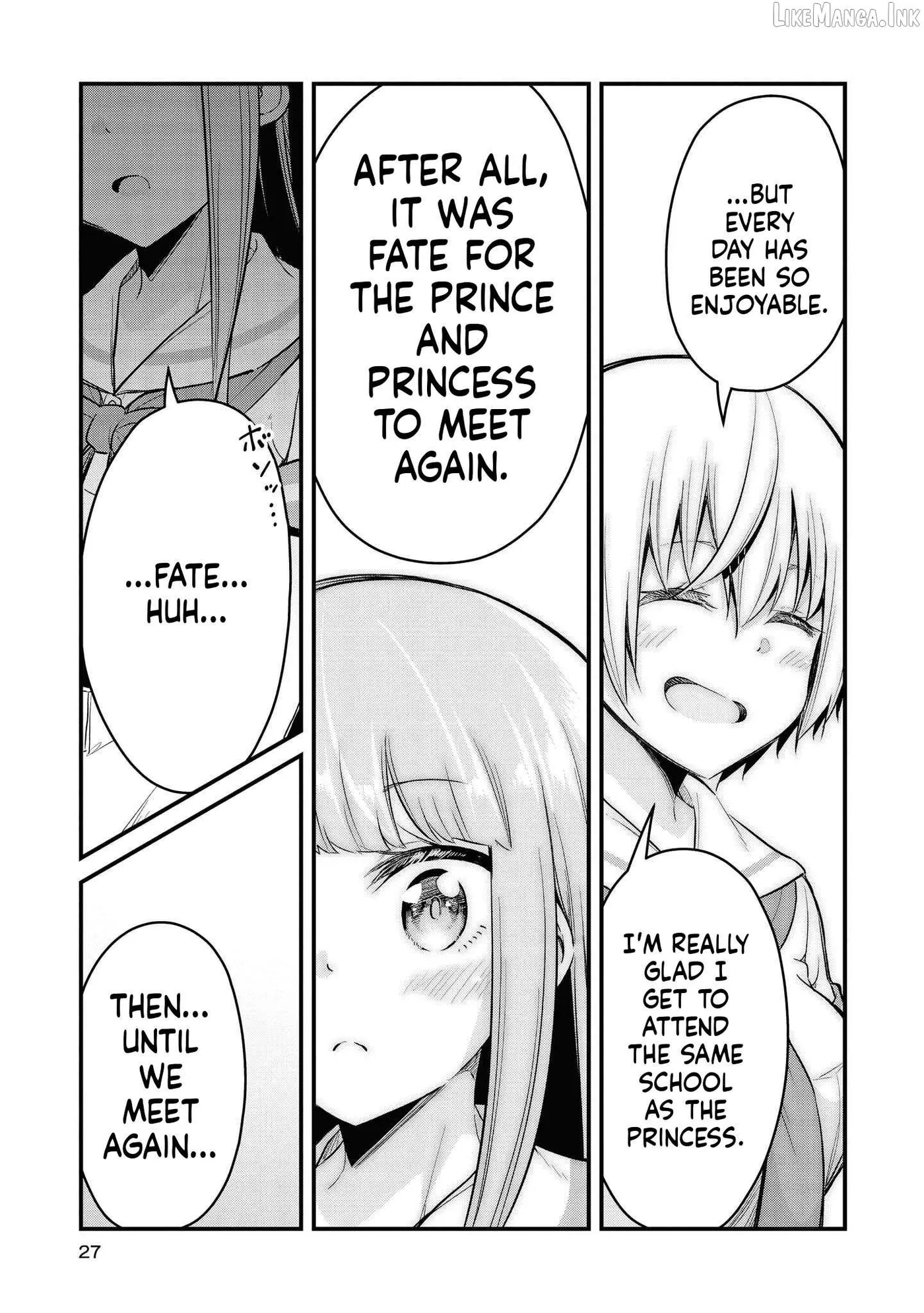 Tsun Hime-sama to dame Ouji-chan Chapter 14 page 11 - 